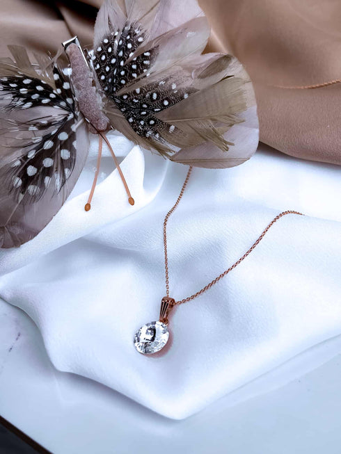 Necklace "Shining circle"